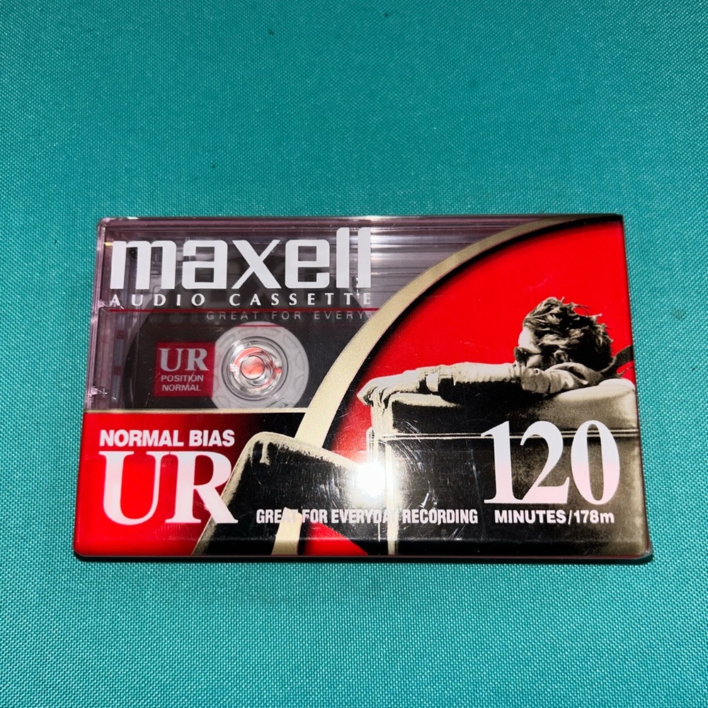 Maxell Audio Cassette - 120 minutes.